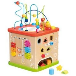 Activity Und Motorik Würfel XL (goki 59964) -Spielwarenladen 59964 activity xl 2