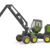 BRUDER 02135 - John Deere 1270G Harvester Mit 1 Baumstamm