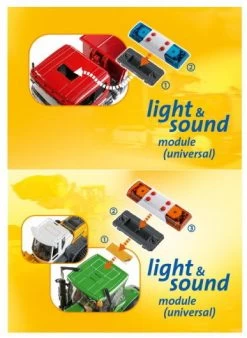 BRUDER 02802 - Zubehör: Light And Sound Modul (universal) 5 BRUDER 02802 - Zubehör: Light And Sound Modul (universal) -Spielwarenladen bruder 02802 light sound