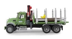BRUDER 02824 - MACK Granite Holztransport-LKW -Spielwarenladen bruder 02824 mack lkw holztransporter