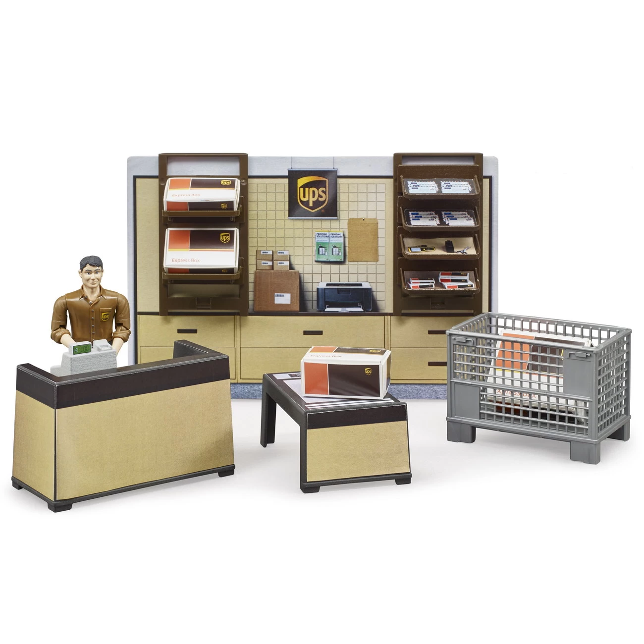 Bworld 62250 - UPS Paketshop - Bruder 1 Bworld 62250 - UPS Paketshop - Bruder