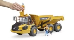 BRUDER 02455 - Volvo Dumper A60H - LKW -Spielwarenladen bruder volvo 02455