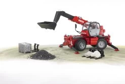 BRUDER 02129 - Manitou Teleskoplader MRT 2150 -Spielwarenladen bruder 02129 manitou