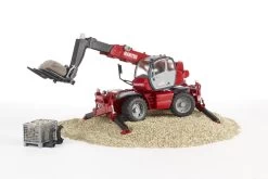 BRUDER 02129 - Manitou Teleskoplader MRT 2150 -Spielwarenladen bruder 02129 manitou mrt 2150 gabel