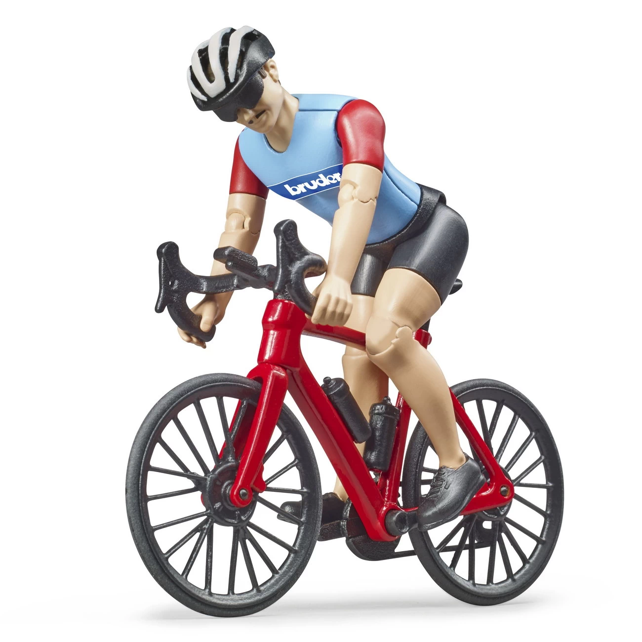 Bruder Bworld 63110 - Rennrad Mit Radfahrer 1 Bruder Bworld 63110 - Rennrad Mit Radfahrer