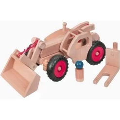 Fagus Teleskoplader (10-80) Holzspielzeug