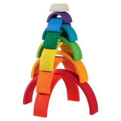 Bausteine Regenbogen (goki 58478) -Spielwarenladen goki bausteine regenbogen