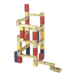 Murmelbahn Bausatz (goki HS090) -Spielwarenladen goki hs090 murmelbahn bausatz 3