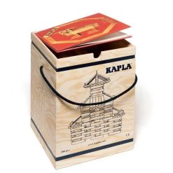 Kapla 280er Box Mit Buch 1 Rot -Spielwarenladen kapla 280er box buch rot