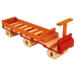 Kapla Farben Set Rot Orange Und Buch 22 -Spielwarenladen kapla bausteine rot orange