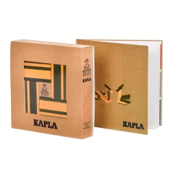 Kapla Farben Set Gelb Und Grün Und Buch 23 -Spielwarenladen kapla buch farben gruen gelb