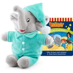 Tonies - Benjamin Blümchen Plüsch - Gute Nacht Geschichten - Hörspiel -Spielwarenladen tonies benjamin pluesch